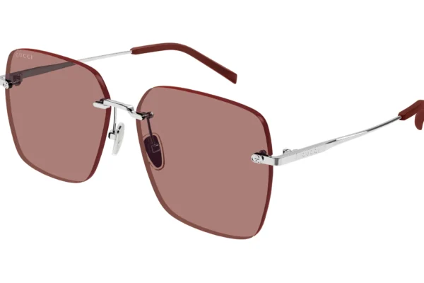 Gucci GG1955SA 003 silver silver red