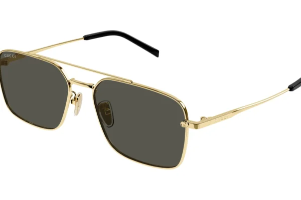 Gucci GG1957SA 001 gold gold grey