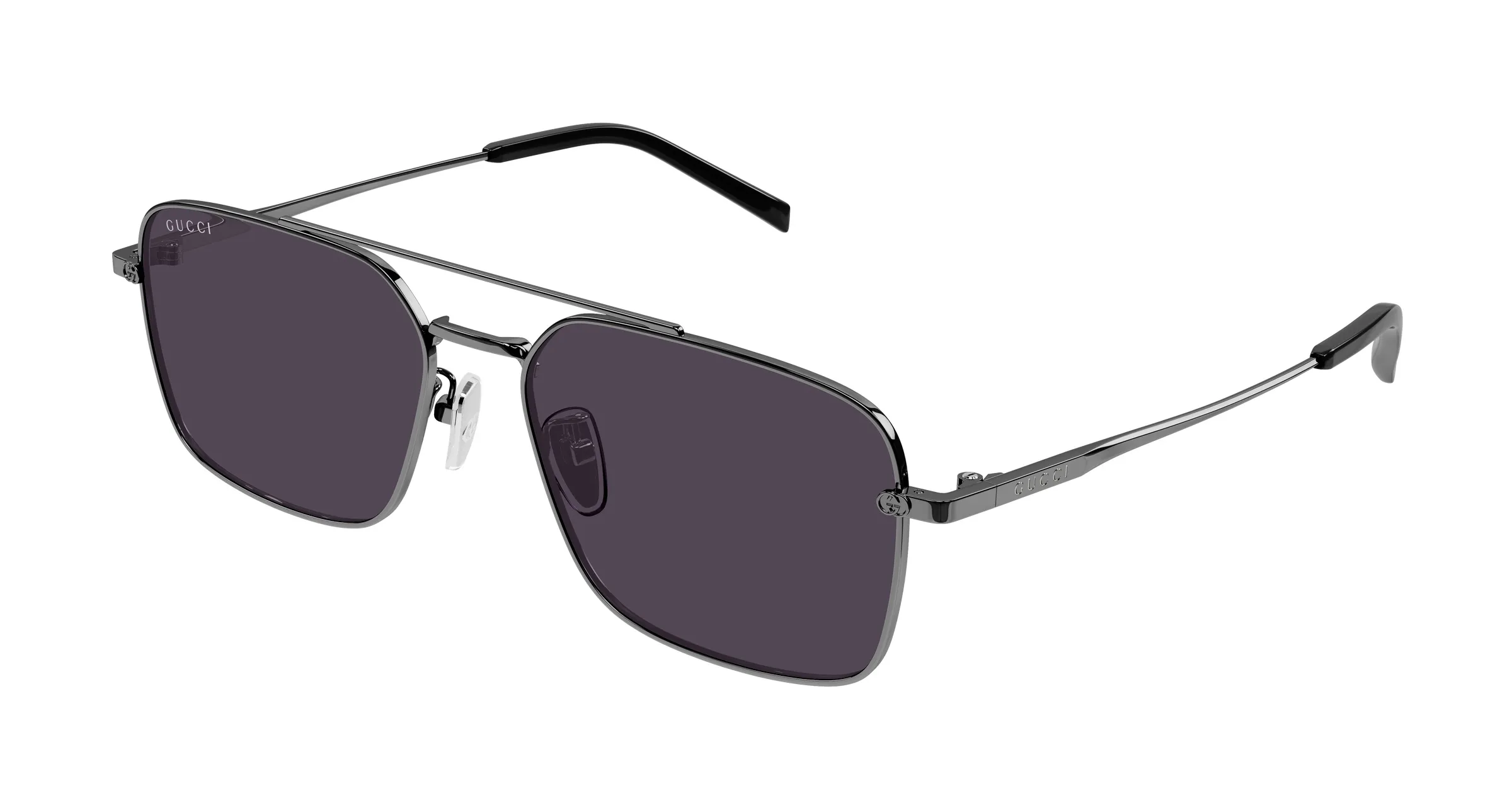 Gucci GG1957SA 003 ruthenium ruthenium v - immagine 2