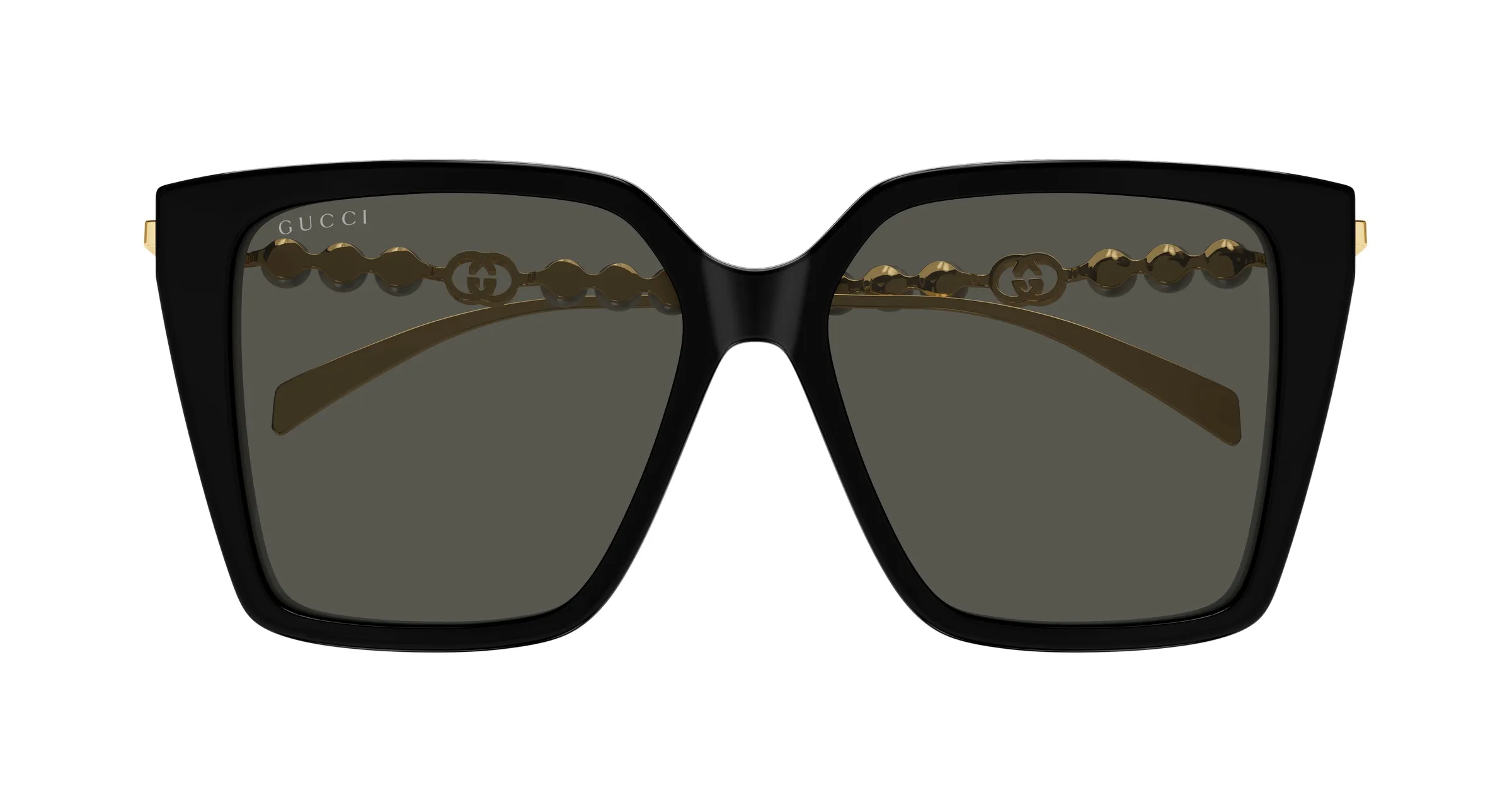 Gucci GG1967S 001 black gold grey