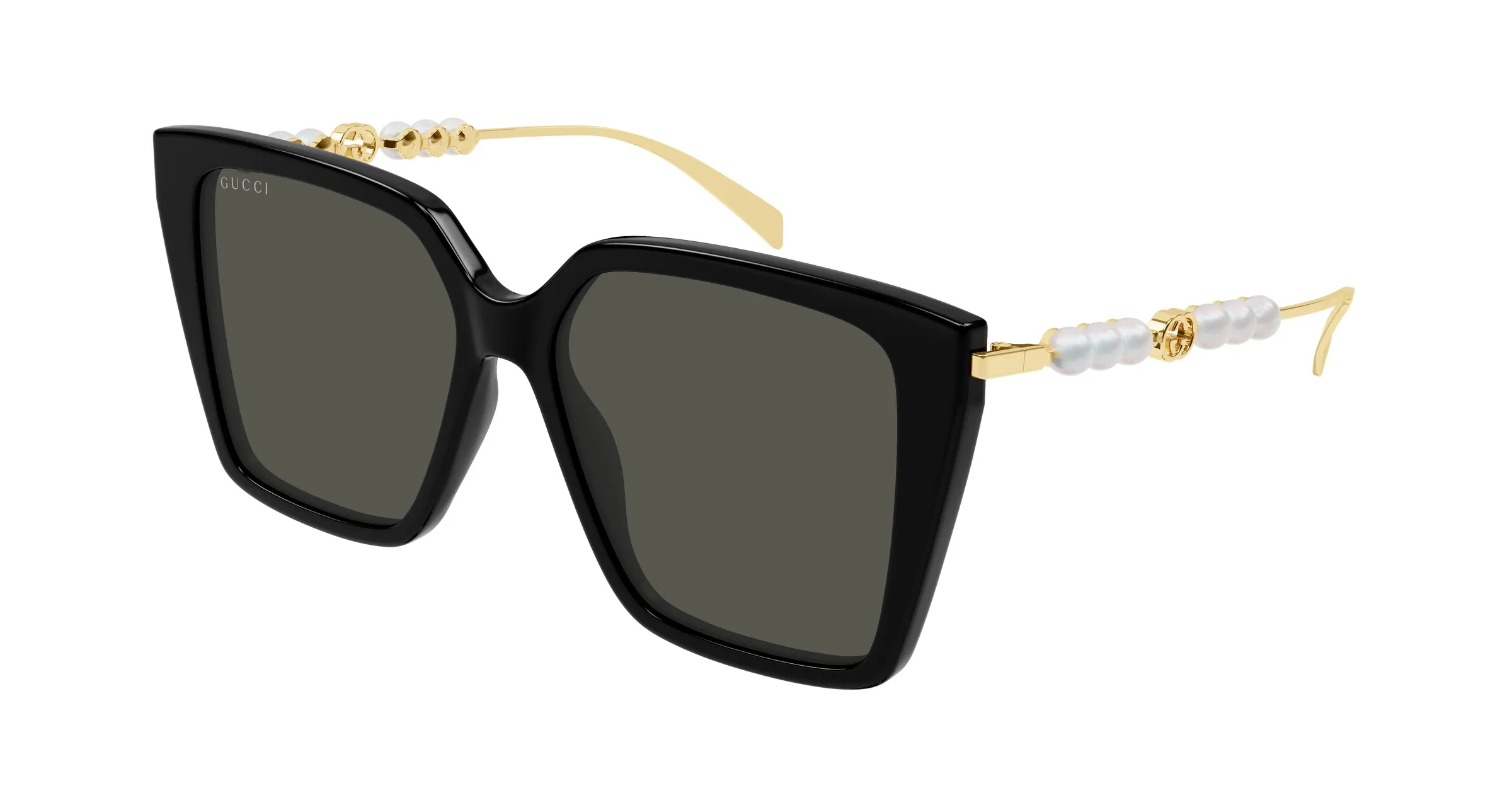 Gucci GG1967S 001 black gold grey - immagine 3