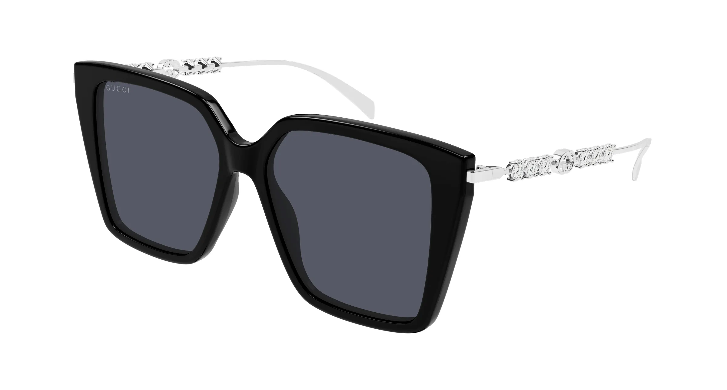 Gucci GG1967S 002 black silver grey - immagine 2