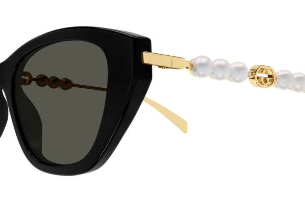 Gucci GG1968S 001 black gold grey