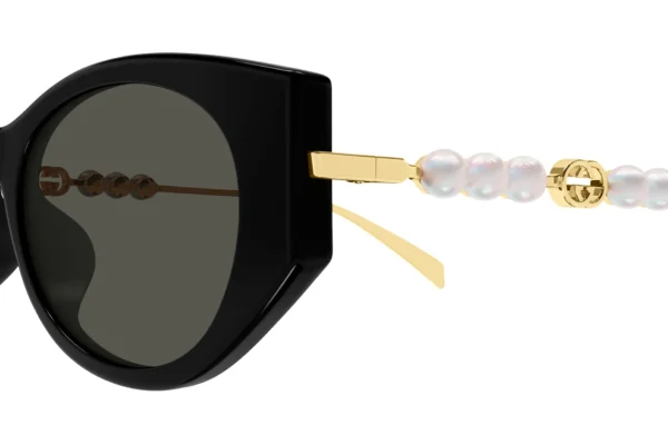 Gucci GG1970SA 001 black gold grey