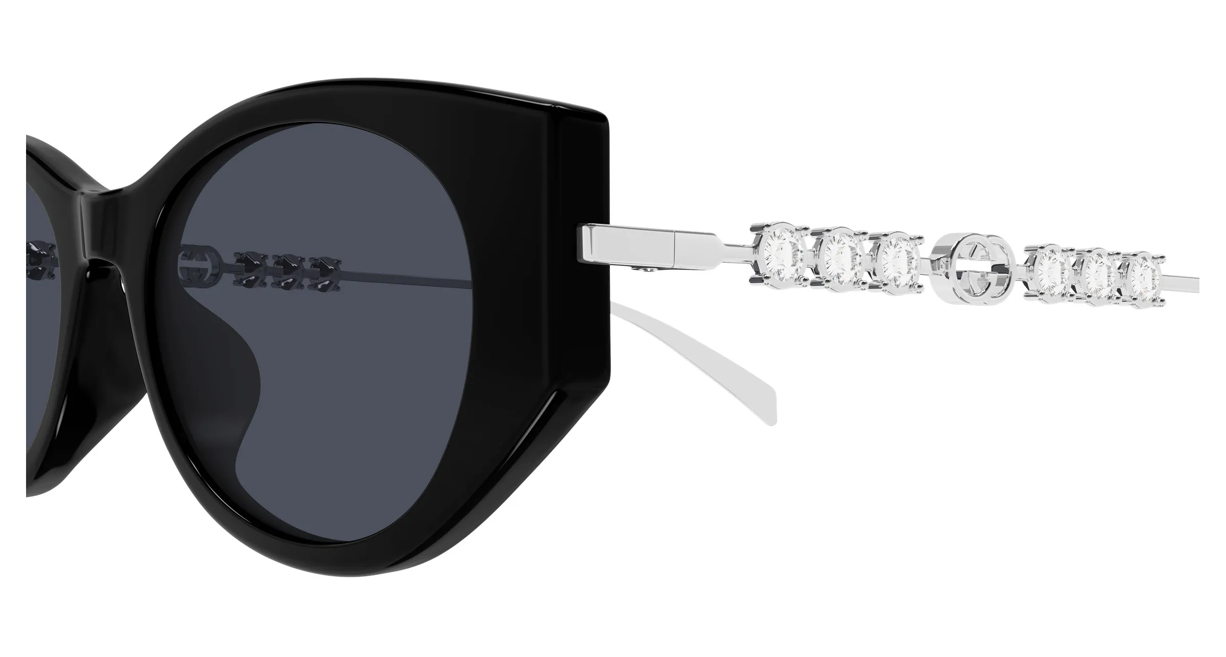 Gucci GG1970SA 002 black silver grey - immagine 3