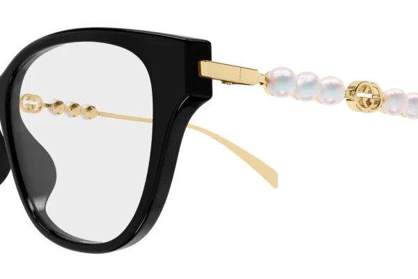 Gucci GG1972OA 001 black gold transparen