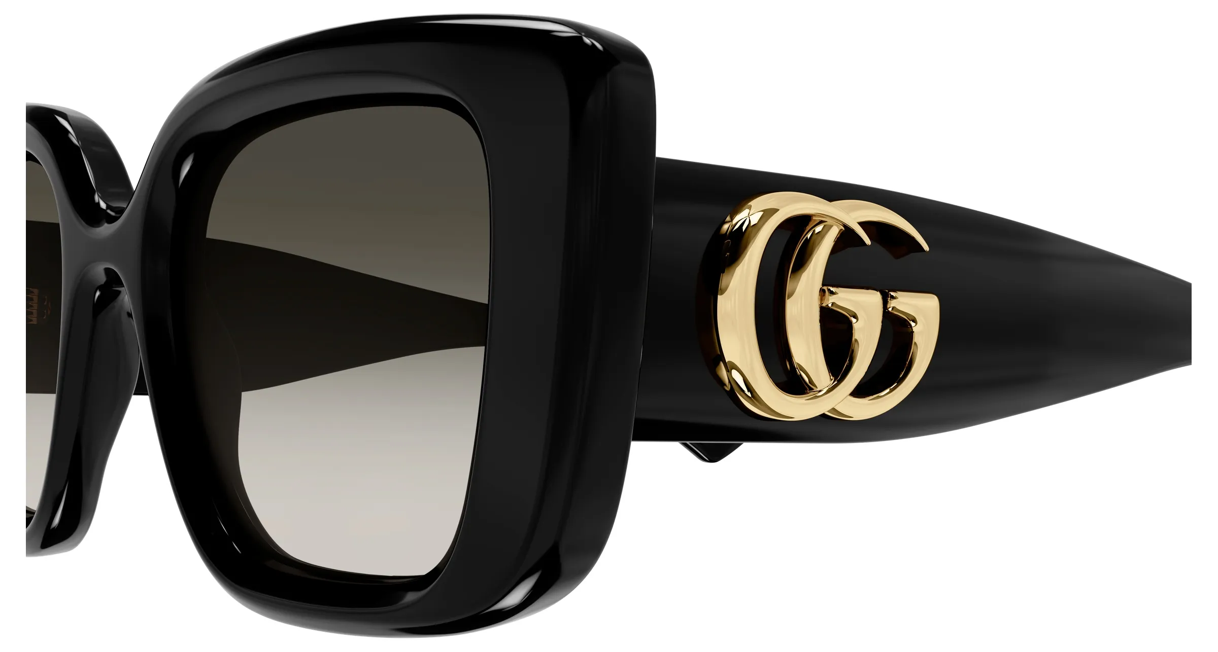 Gucci GG1975S 002 black black grey - immagine 2