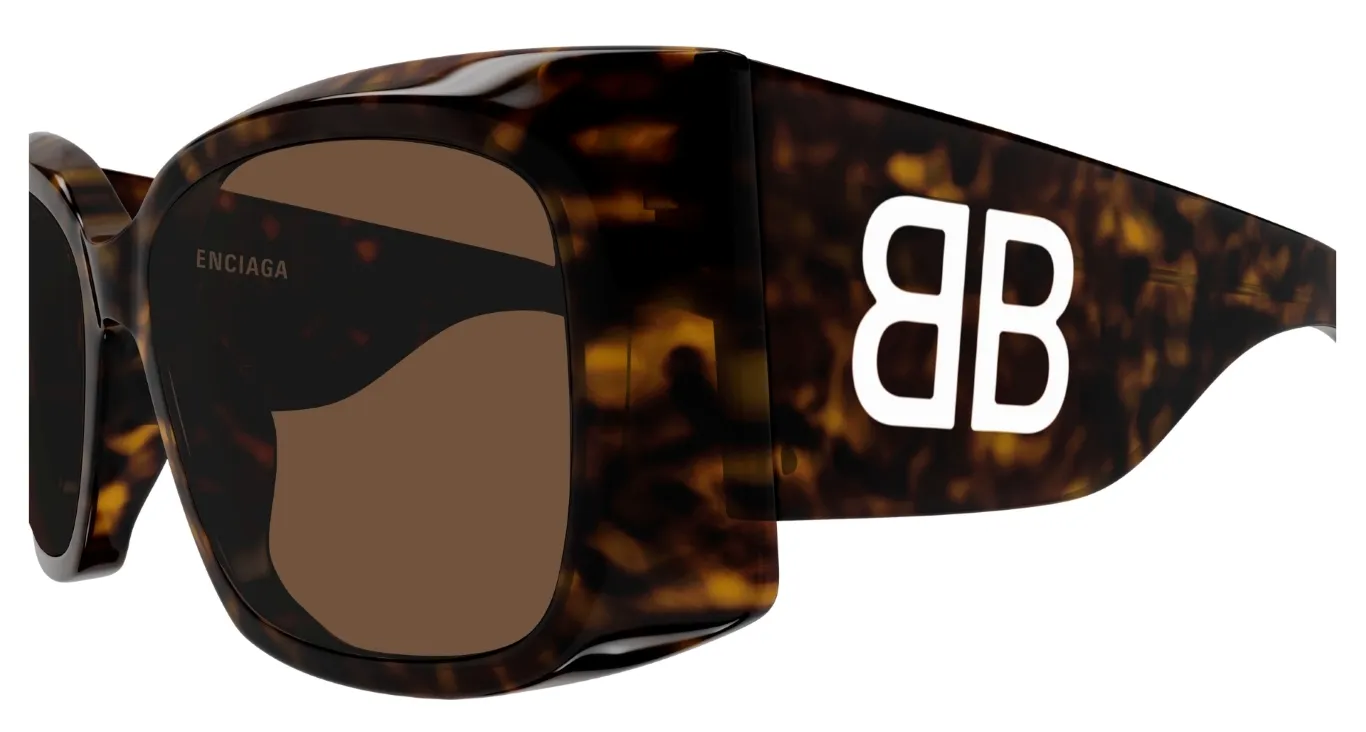 Balenciaga BB0443S 004 havana havana brown - immagine 2