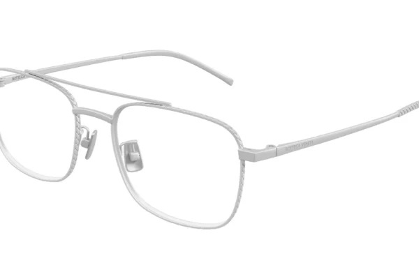 Bottega Veneta BV1425OA 002 silver silver transpa