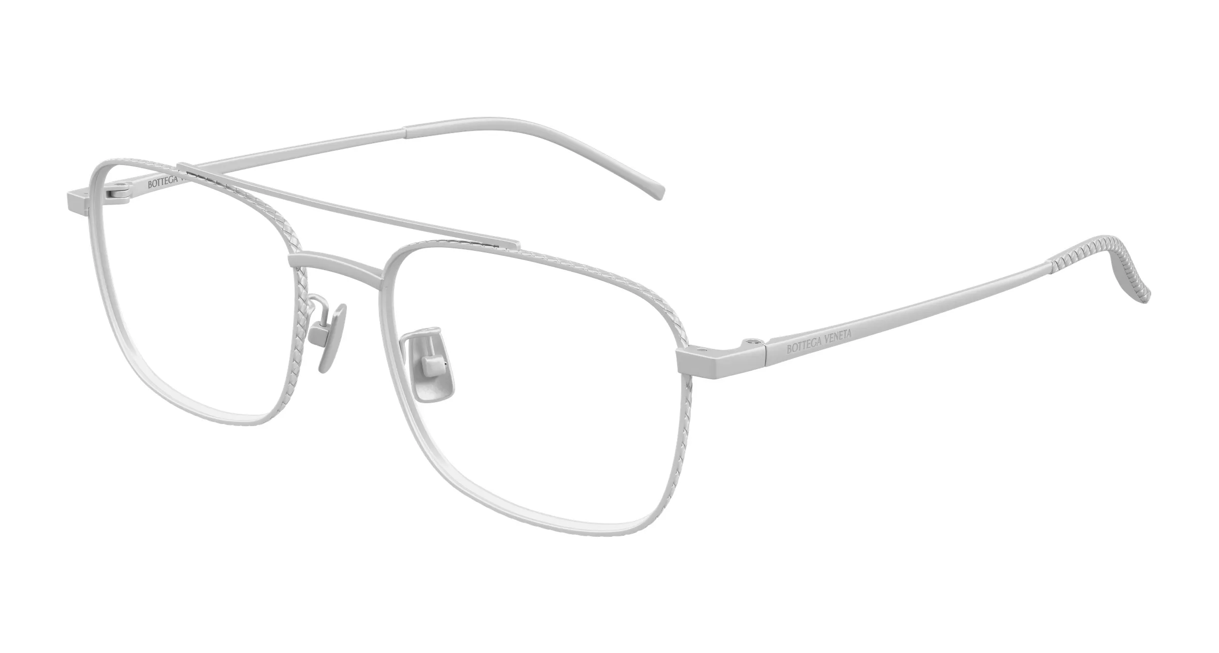 Bottega Veneta BV1425OA 002 silver silver transpa - immagine 2