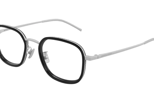 Bottega Veneta BV1427OA 001 silver silver transpa