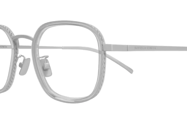 Bottega Veneta BV1427OA 004 silver silver transpa