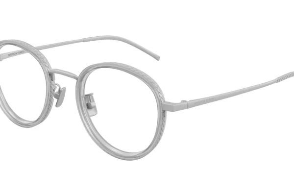 Bottega Veneta BV1428OA 004 silver silver transpa