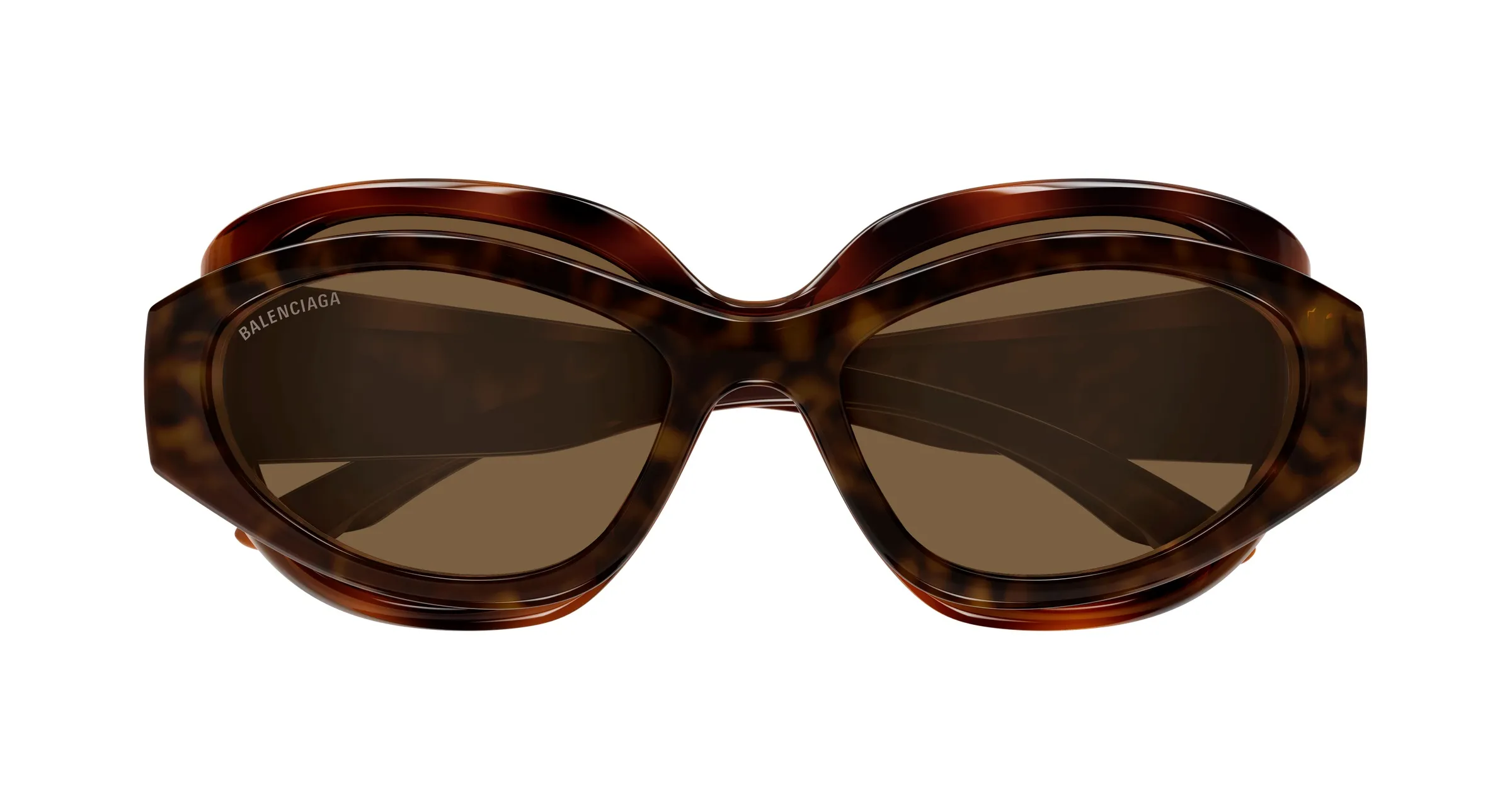 Balenciaga BB0456S 003 havana havana brown