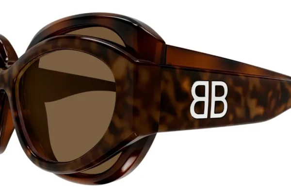 Balenciaga BB0456S 003 havana havana brown