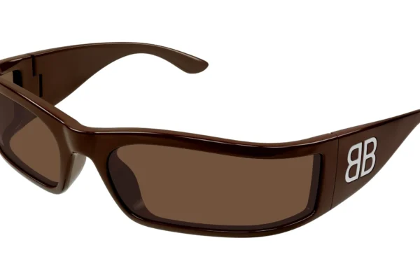 Balenciaga BB0458S 004 brown brown brown