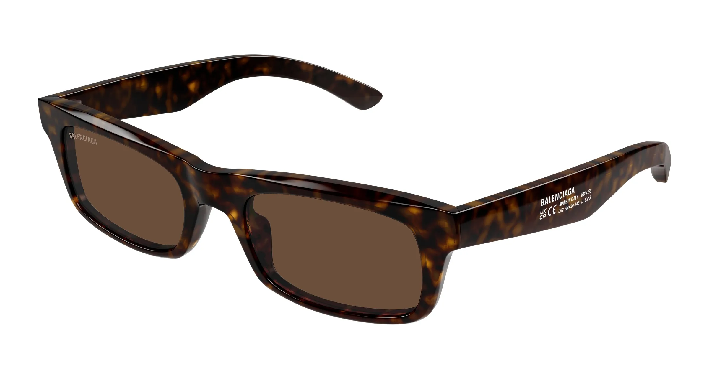 Balenciaga BB0422S 002 havana havana brown - immagine 2