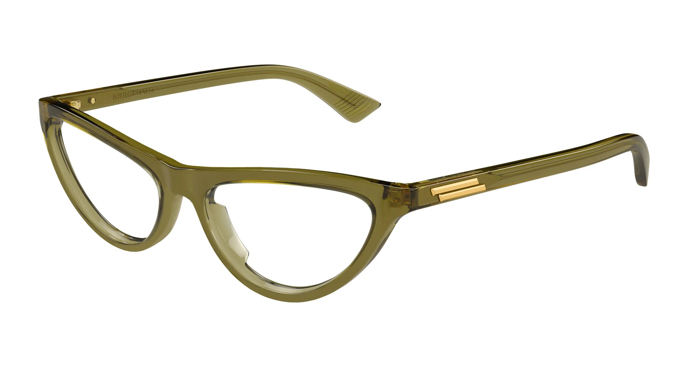 Bottega Veneta BV1416O 003 green green transpare - immagine 2