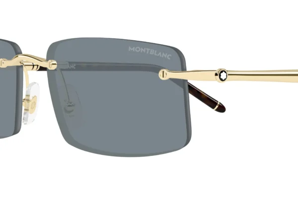 Montblanc MB0443S 004 gold gold grey