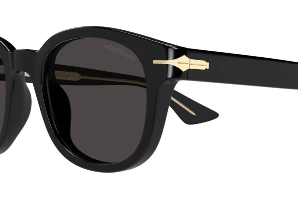 Montblanc MB0435S 001 black black grey