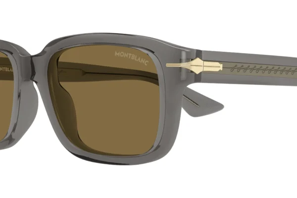 Montblanc MB0436S 003 grey grey brown