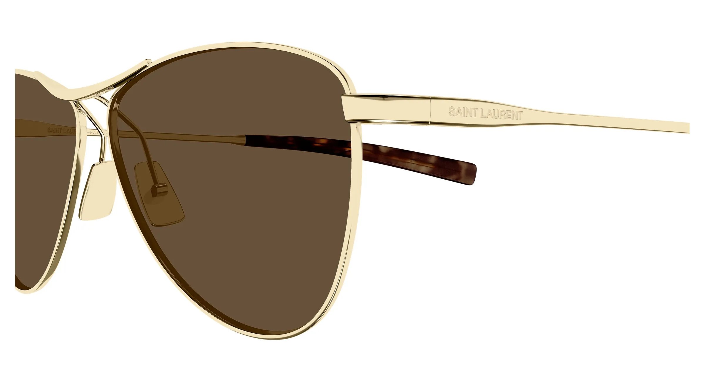 Saint Laurent SL 831 VESPER 005 gold gold brown - immagine 2