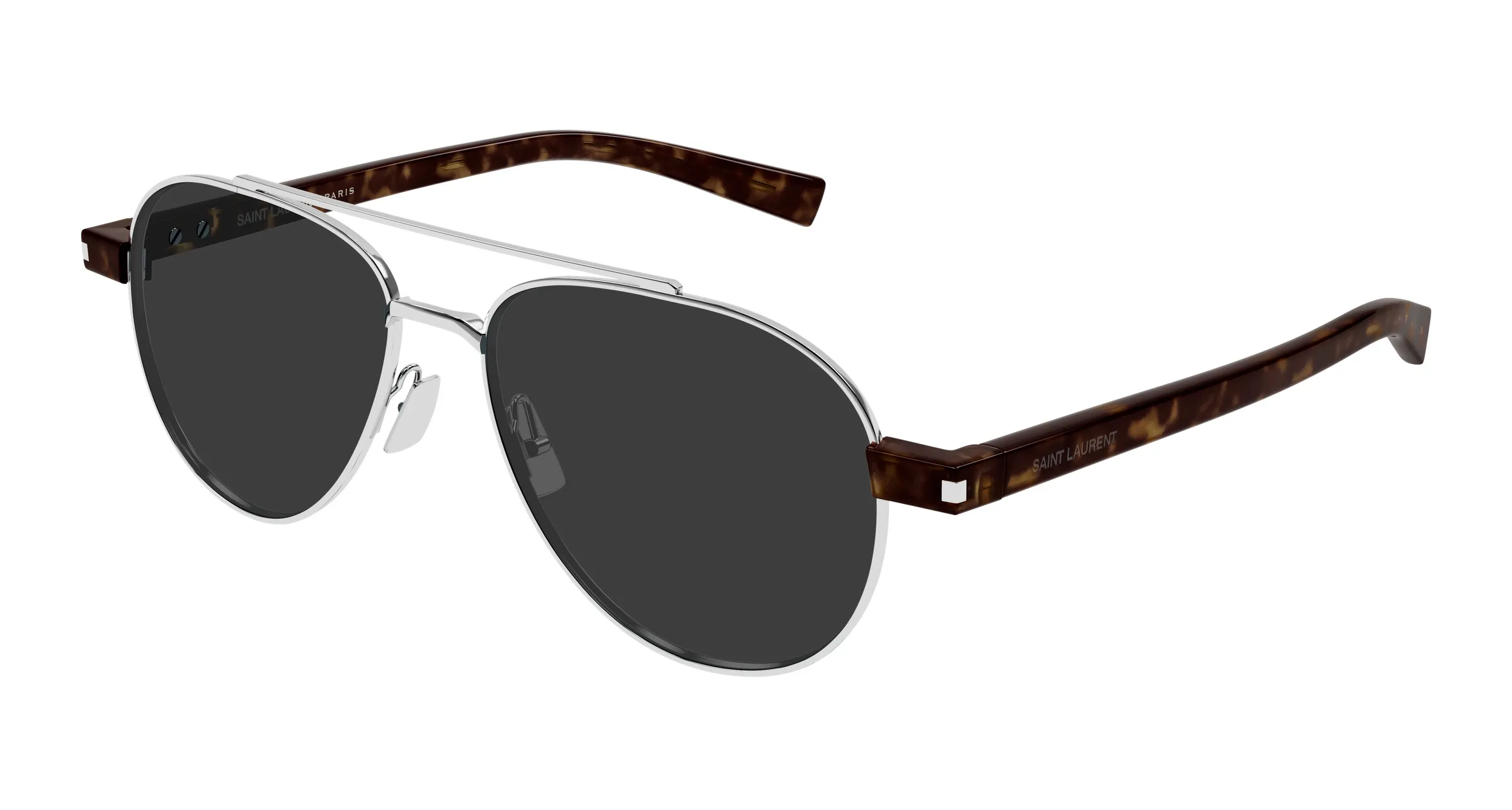 Saint Laurent SL 843 002 silver havana grey - immagine 2