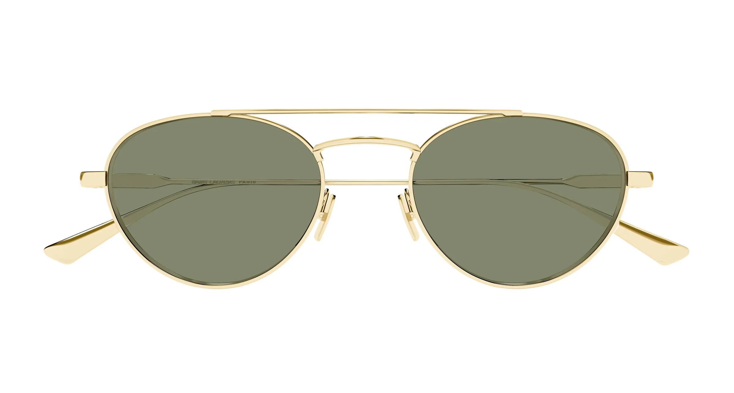 Saint Laurent SL 97 004 gold gold green