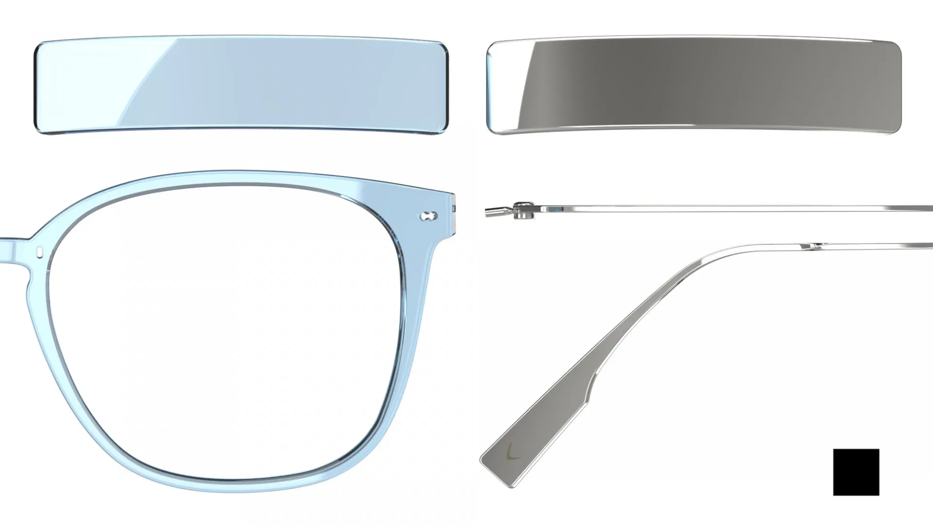 Blackfin Vitra BF1130 VITRA F1-D1 19281788 shiny sky blue s - immagine 2