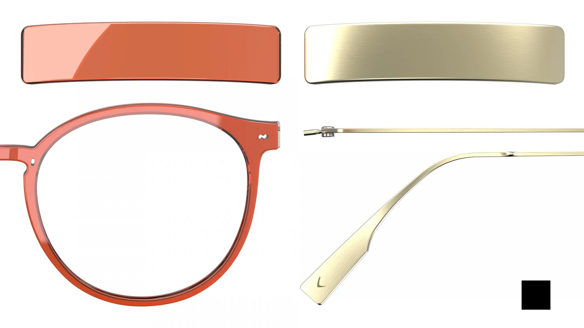 Blackfin Vitra BF1132 VITRA F2-D1 19381777 shiny mandarin r - immagine 2