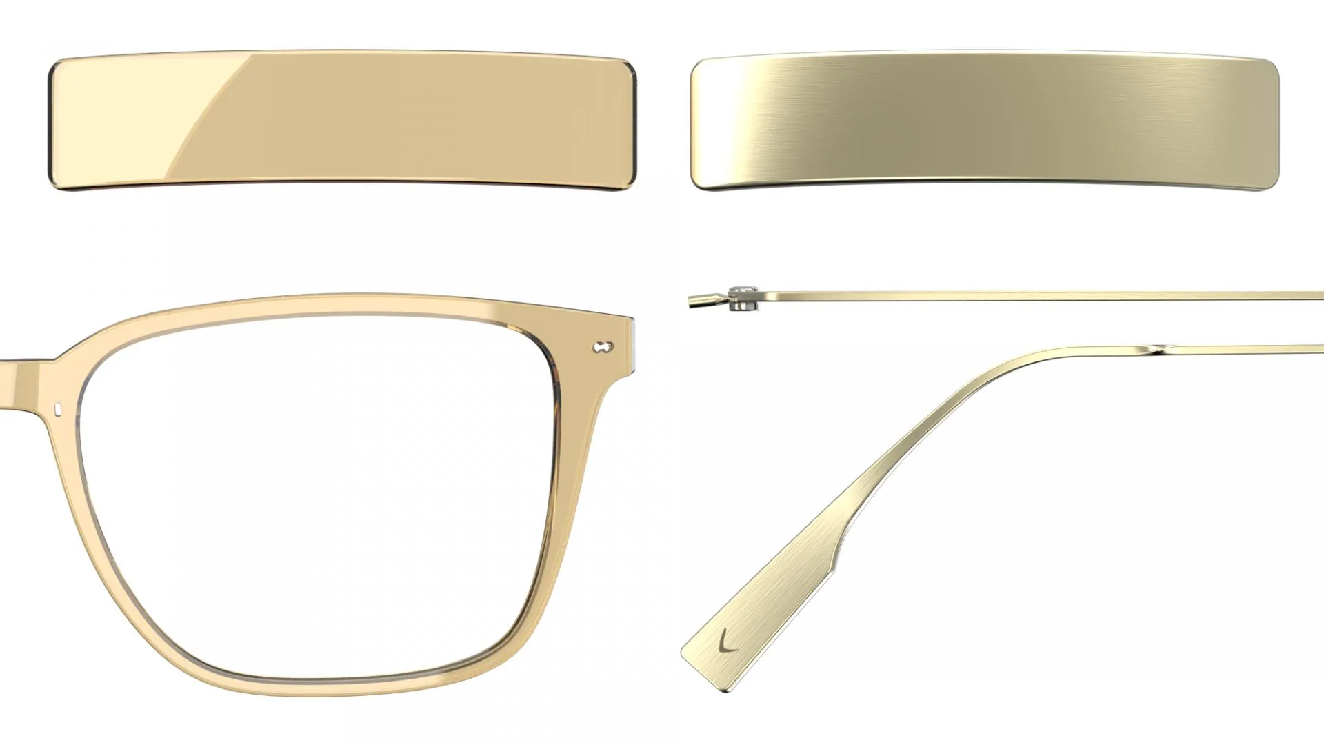 Blackfin Vitra BF1134 VITRA F3-D1 19361777 shiny honey gold - immagine 2