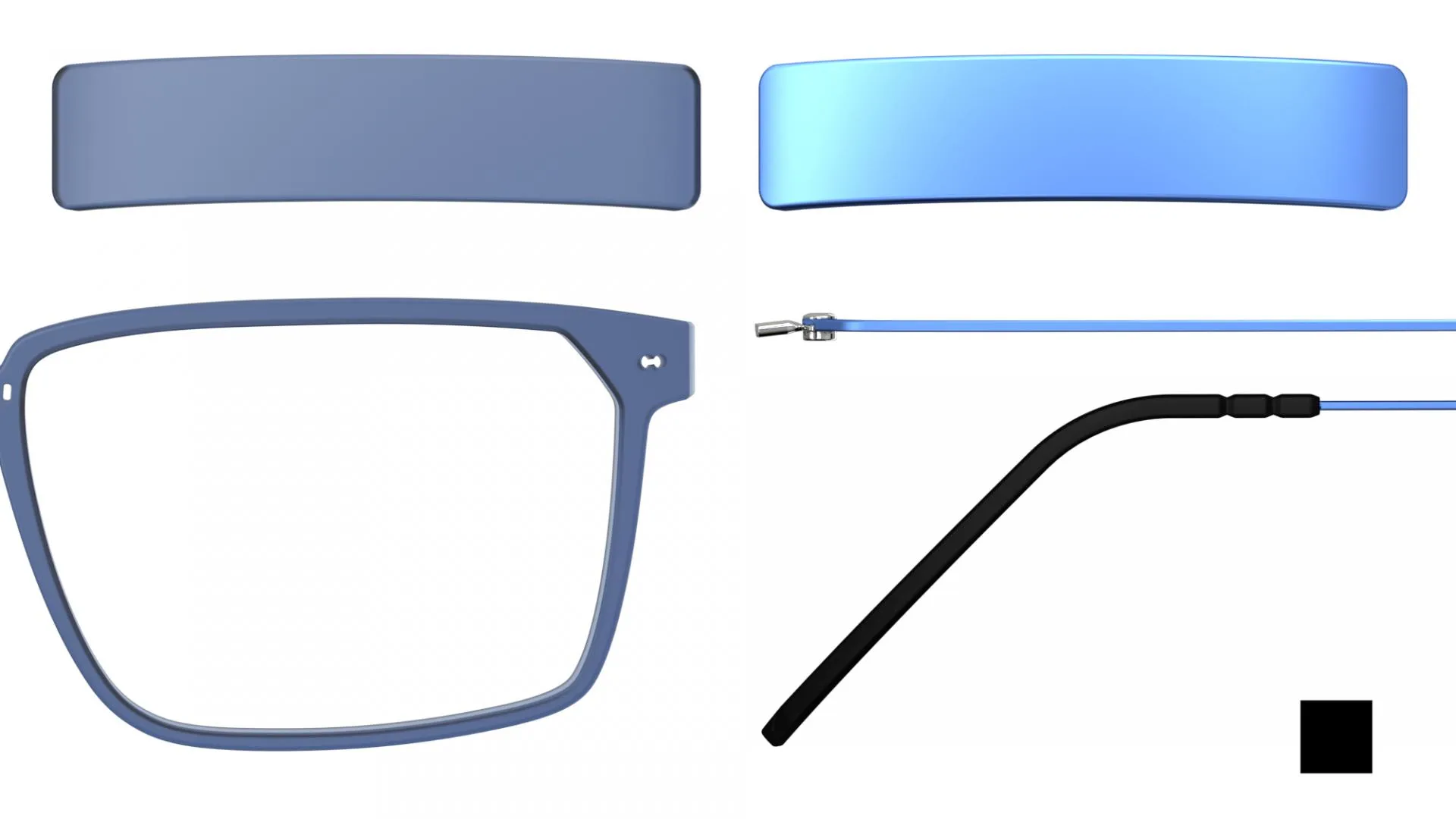 Blackfin Vitra BF1137 VITRA F4-D2 19271797 matte classic bl - immagine 2