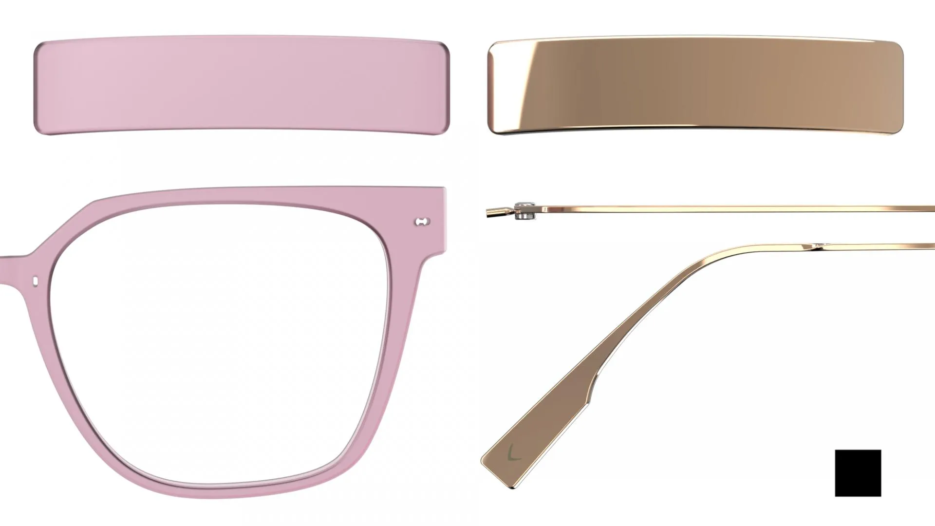 Blackfin Vitra BF1140 VITRA F6-D1 19411809 matte prism pink - immagine 3