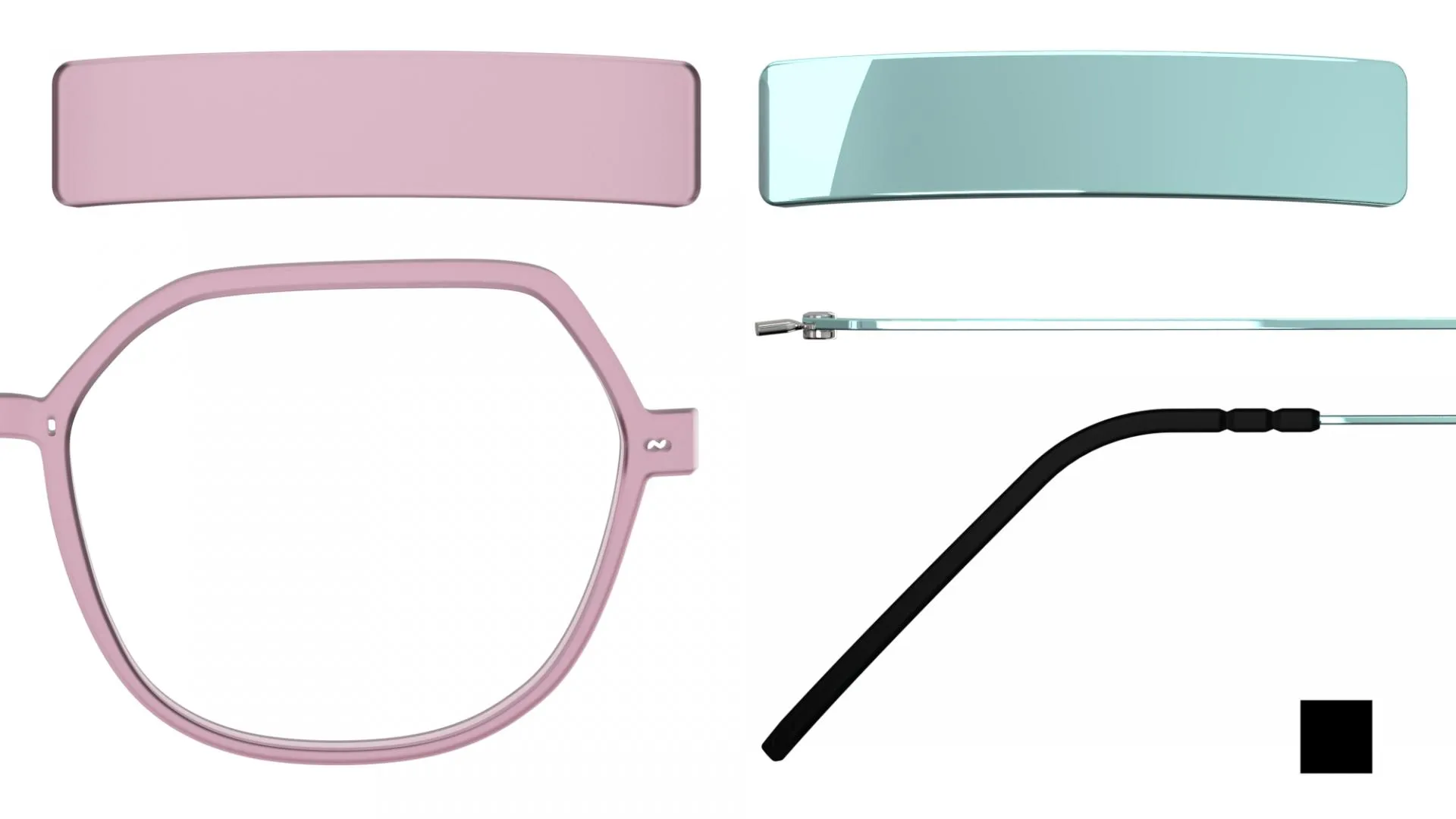 Blackfin Vitra BF1143 VITRA F7-D2 19411798 matte prism pink - immagine 2