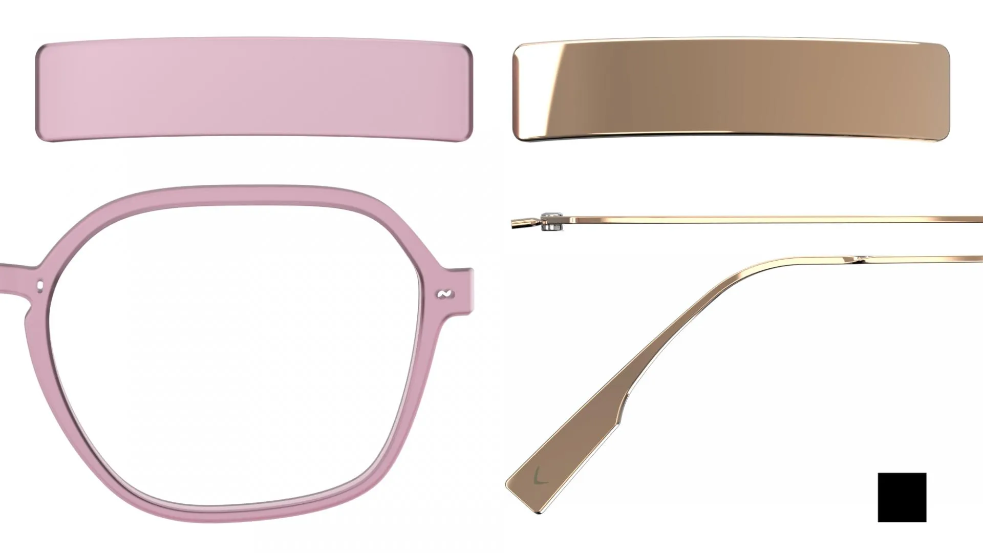Blackfin Vitra BF1144 VITRA F8-D1 19411809 matte prism pink - immagine 2