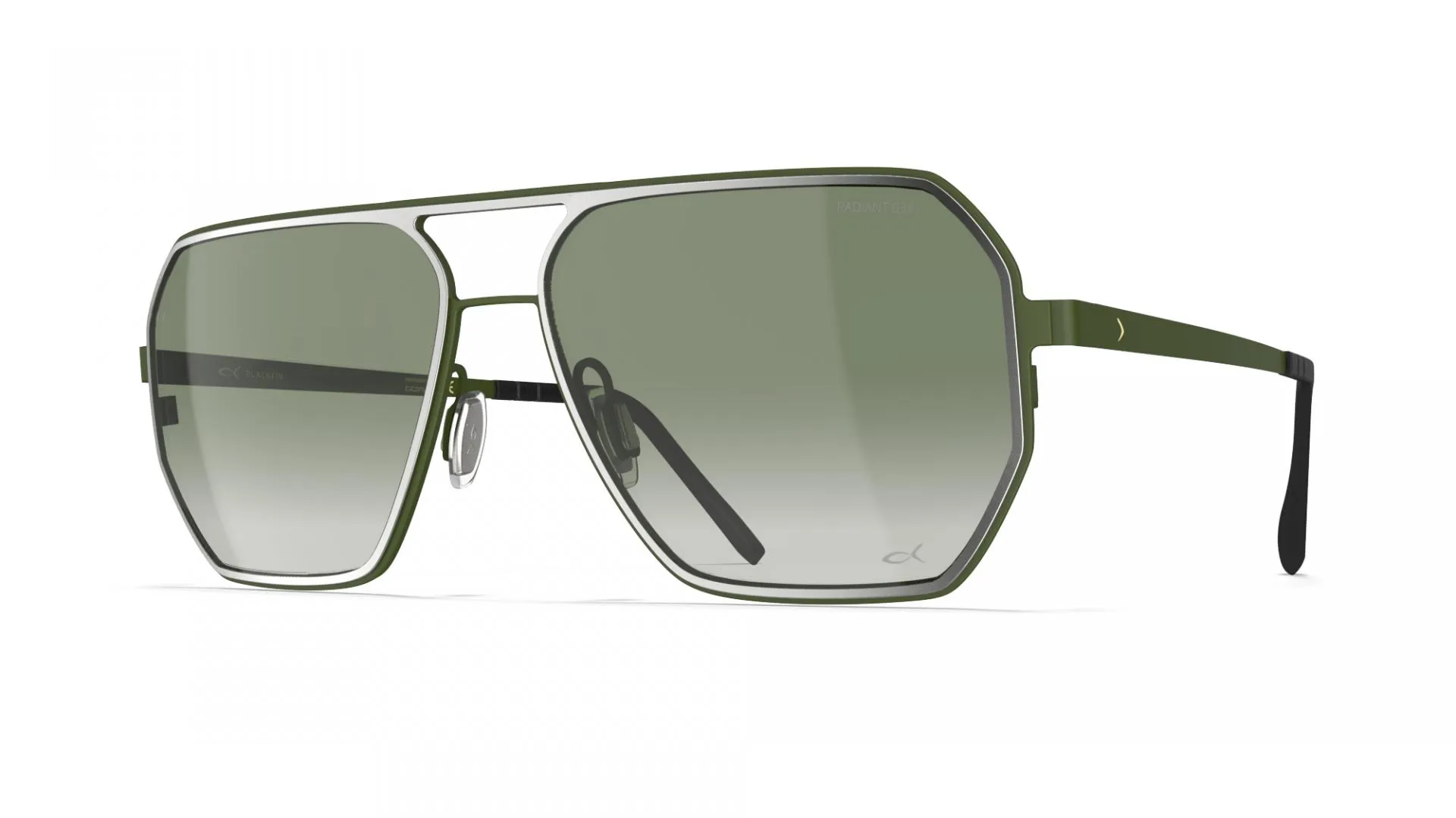 Blackfin BF978 EAGLE HEAD 1464 army dark green sati - immagine 2