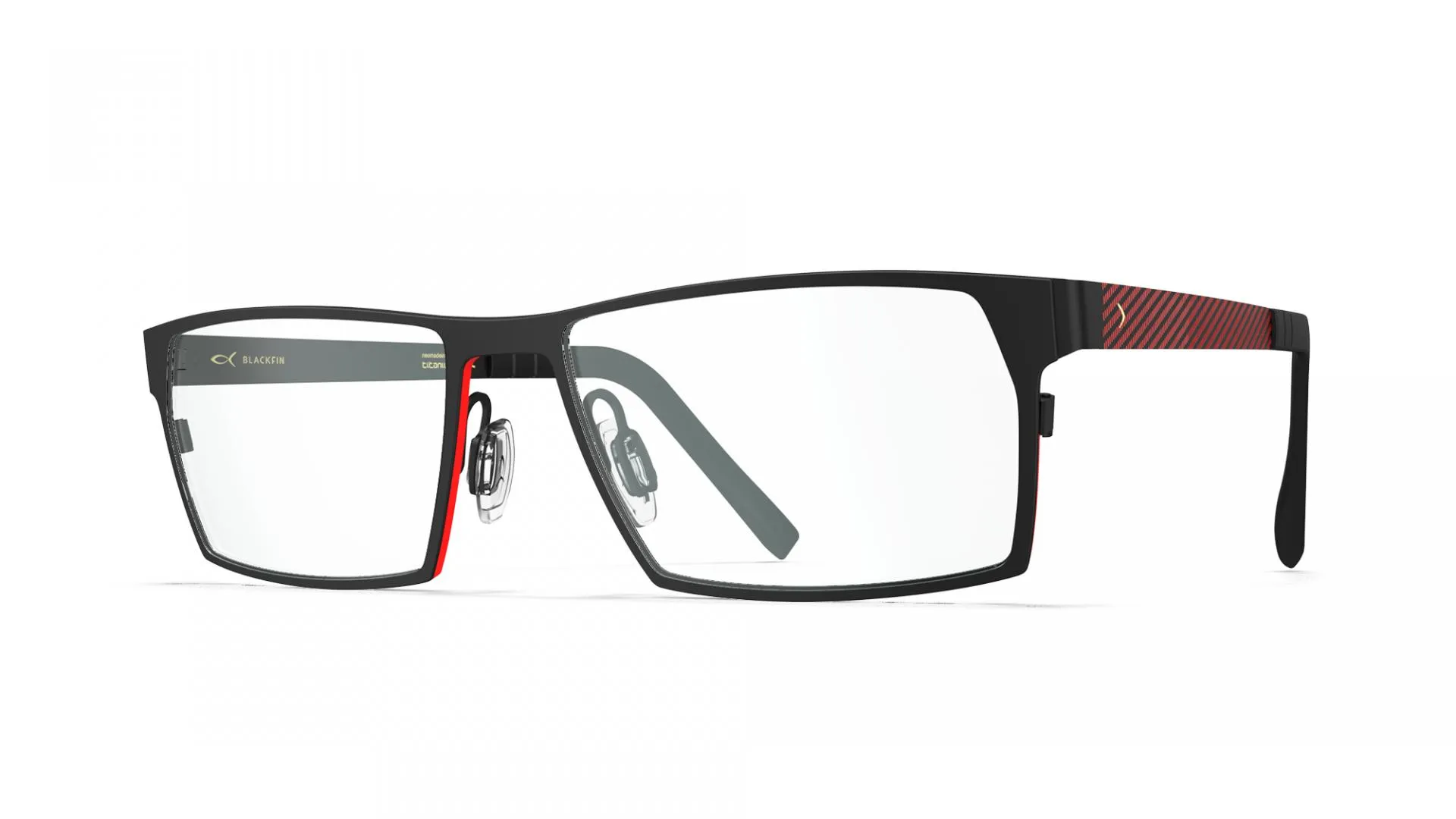 Blackfin BF983 PORT ORFORD 432 matt black fluo red - immagine 2